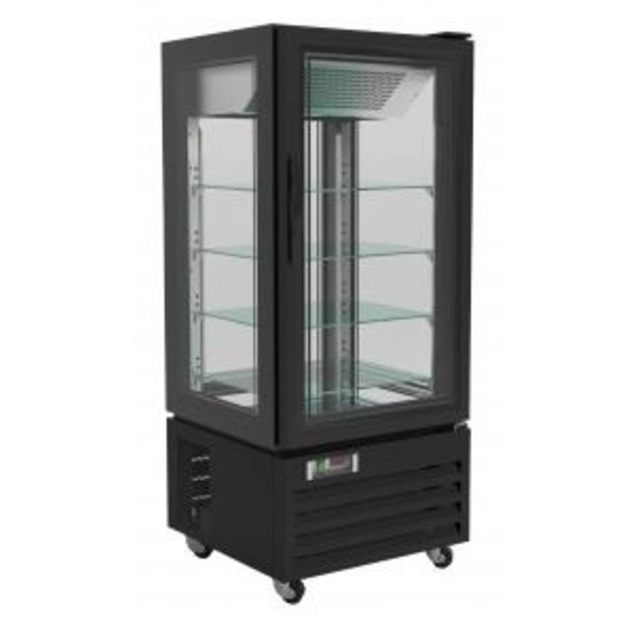 Gefrierschrank 150 cm | Schwarz | -18 ° C / -22 ° C