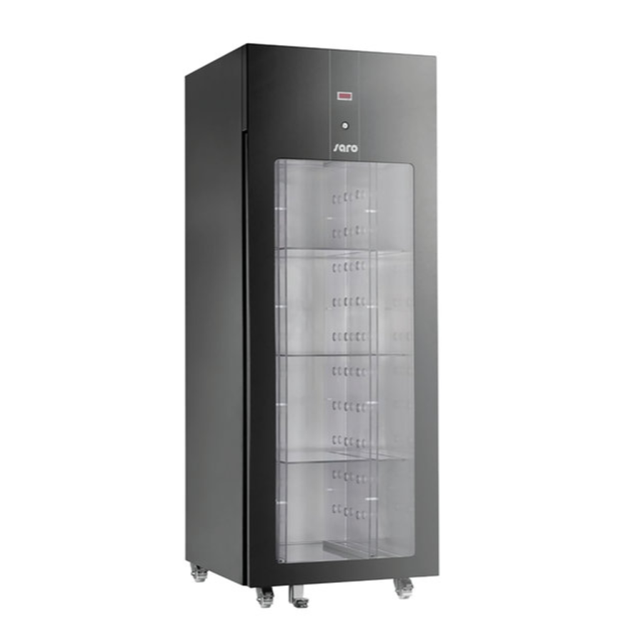 Weinkühlschrank mit Glastür | Fußschalter | 519 Liter | 740 x 830 x (H) 2035 mm