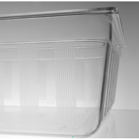 Gastronormbehälter 2/1 | Stapelbar Klare Transparenz