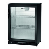 Barkühlschrank | Schwarz | Glastür | 124L