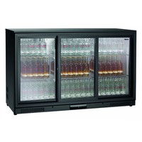Bar Kühlschrank | 3 Glastür | 270L | 1340 x 530 x 845 mm