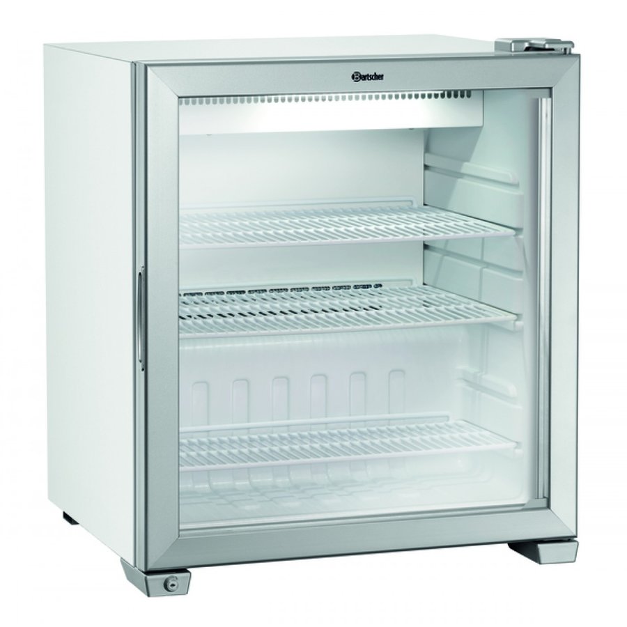 Gefrierschrank | Glastür | 90L | 620 x 600 x 720 mm