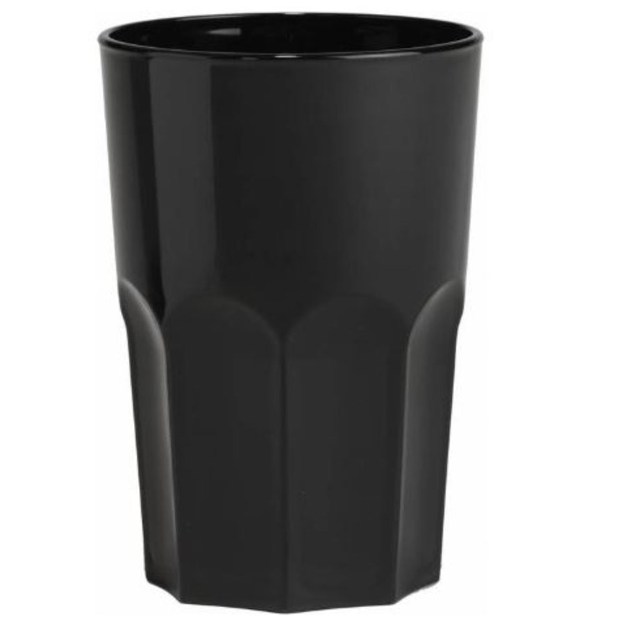 Schwarze Cocktailgläser | 15 Stück