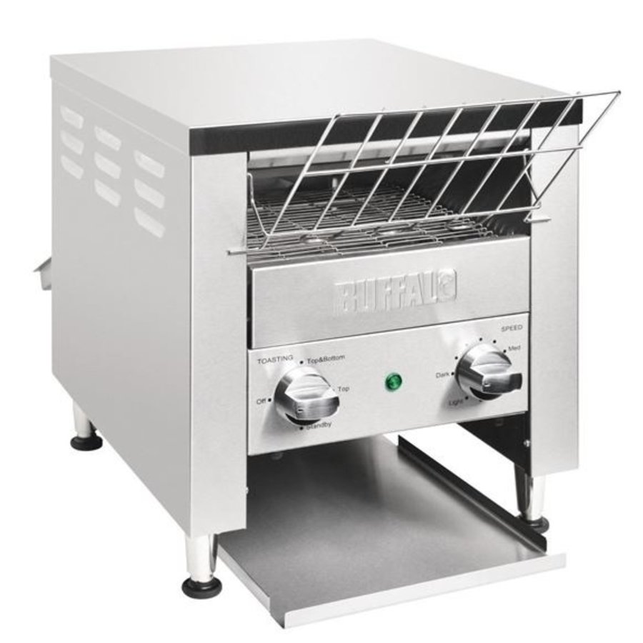 Doppelförderbandtoaster | Edelstahl | 38(H)x75(B)x37(T) cm