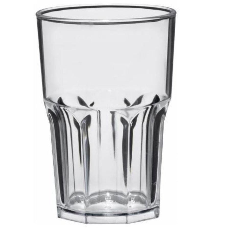 Transparentes Glas | Kunststoff | Pro 15 Stück