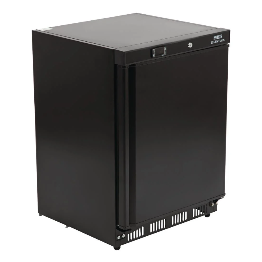 Kompaktkühler mit selbstschließender Tür | Schwarz | 64 Liter