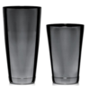 Bartscher Cocktail Shaker | 2 Stück | Schwarz | 800 ml