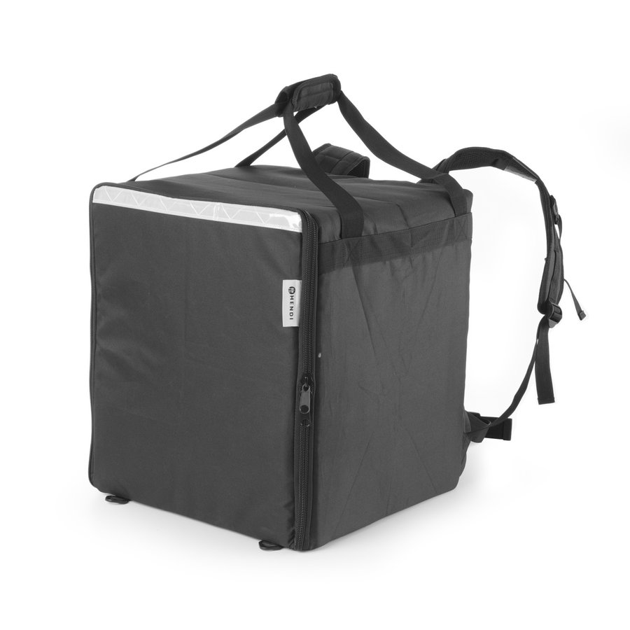 Pizza & Food Delivery Rucksack isoliert | 10 Pizzen