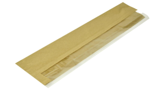  NeumannKoch Abbaubare Baguette-Taschen | Kraftpapier | 1000 Stück | 35,5 (h) × 17 (B) × 10,2 (T) cm 