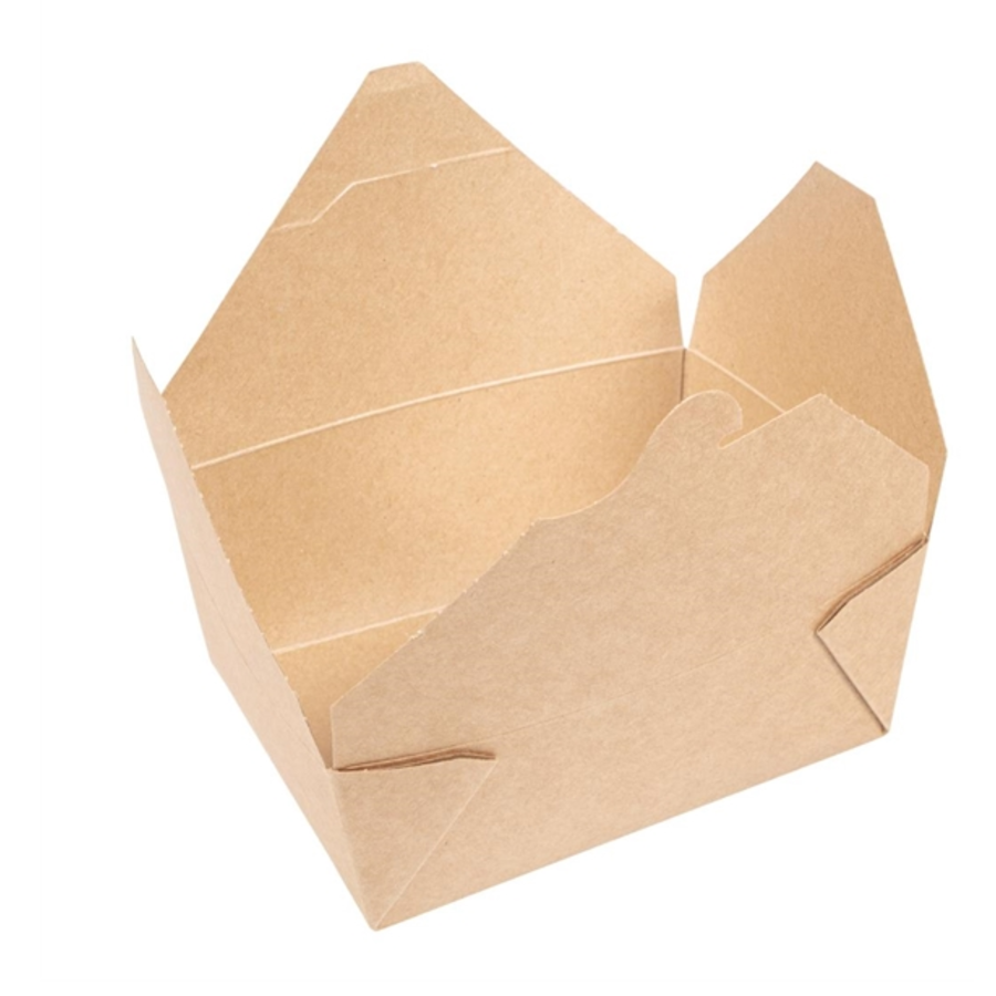 Abbaubare Lebensmittelboxen | Karton | 1,3 l | 500 Stk