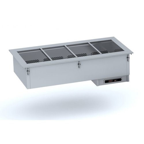  Combisteel Bain-Marie-Einheit | 4 Größen | 30 bis 120ºC 