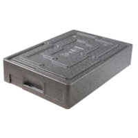 Thermobox Set 6 Stück / 2 Deckel | GN 1/1 | 80 mm