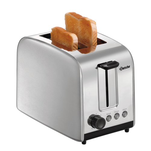  Bartscher Toaster | B160mmxT270mmxH200mm | Rostfreier Stahl 