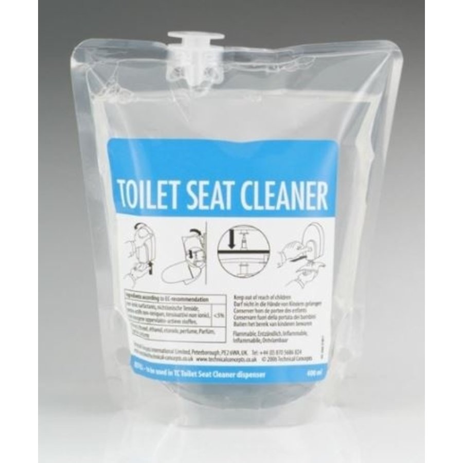 Sitz reinigen | WC-Sitzreiniger | 400ml (12 Stück)