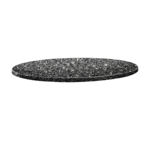  NeumannKoch Tabletop Runde | Schwarzer Granit | 3 Formate 