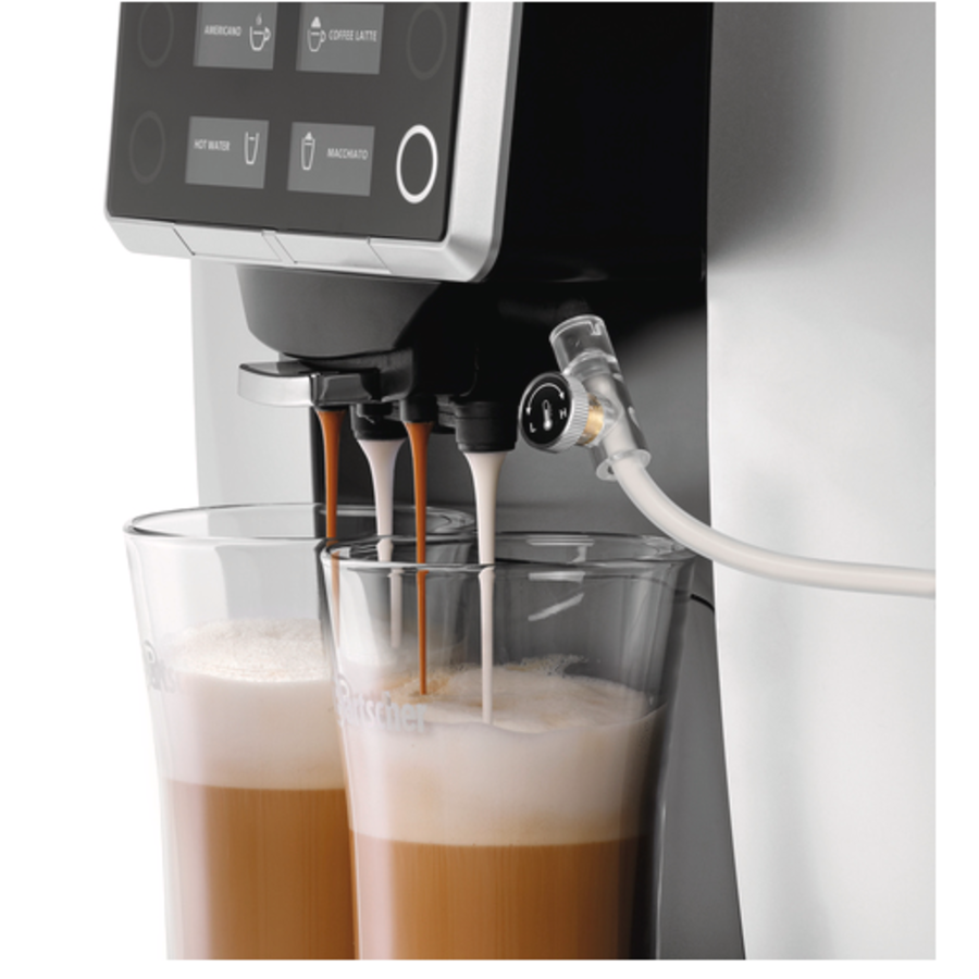 Kaffeevollautomat | schwarz\silber | 25ml