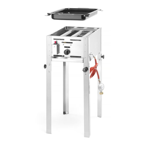  Hendi Grillmeister Mini | Edelstahl | 34x54x84cm 