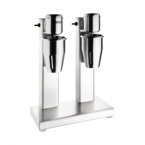  Buffalo Milchshakemixer | Doppel | Edelstahl | 42(B)x42(T)x56(H) cm 