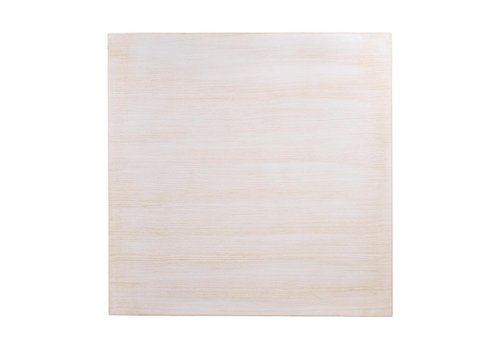  Bolero Tischplatte | Vorgebohrt | Quadrat | Jahrgang | Weiß | 700 mm 