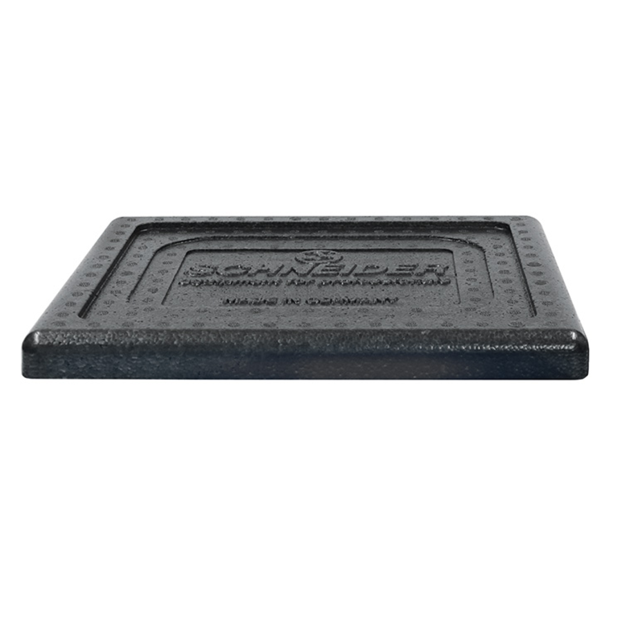 Deckel | GN 1/2 | Schwarz | für Thermobox