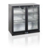 NeumannKoch Black Bar Kühlschrank mit 2 Türen | Inklusive Schloss | 90x52x90cm