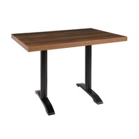 Vorgebohrte rechteckige Tischplatte | Rustikale Eiche | 1100x700mm