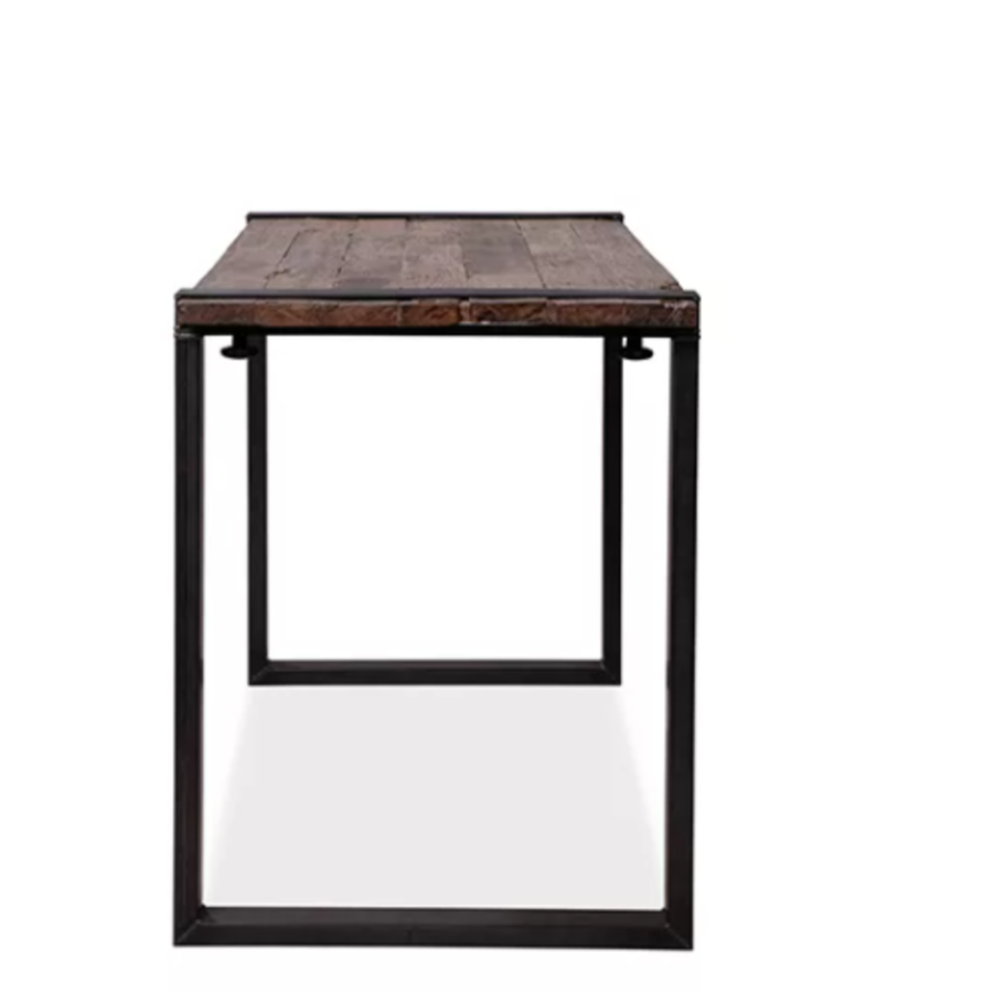 Old Dutch Tisch mit Barnwood-Tischplatte | 220x80x110cm | U Gestell