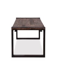 Old Dutch Tisch mit Barnwood-Tischplatte | 220x80x76cm | U Gestell