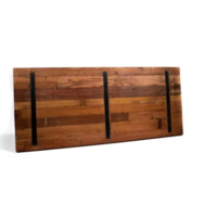 Old Dutch Tisch mit Barnwood-Tischplatte | 220x80x76cm | U Gestell