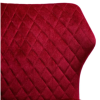 Barhocker Louis | Velours Bordeaux