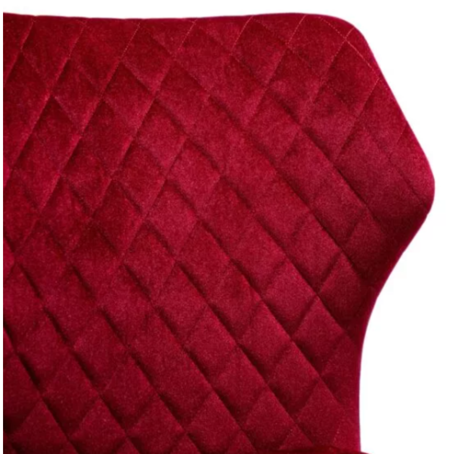 Barhocker Louis | Velours Bordeaux