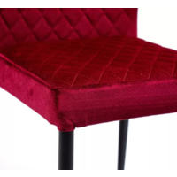 Barhocker Louis | Velours Bordeaux