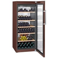 GrandCru Wein Kühlschrank| WKt 5551-22 GrandCru | Weinklimaschrank für 253 Flaschen | 220 - 240 V | 192 x 70 x 74,2 cm