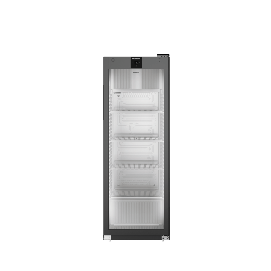 Kühlschrank | Stahl | Schwarz | 347 Liter | H 168,4 x B 59,7 cm | 220-240 V