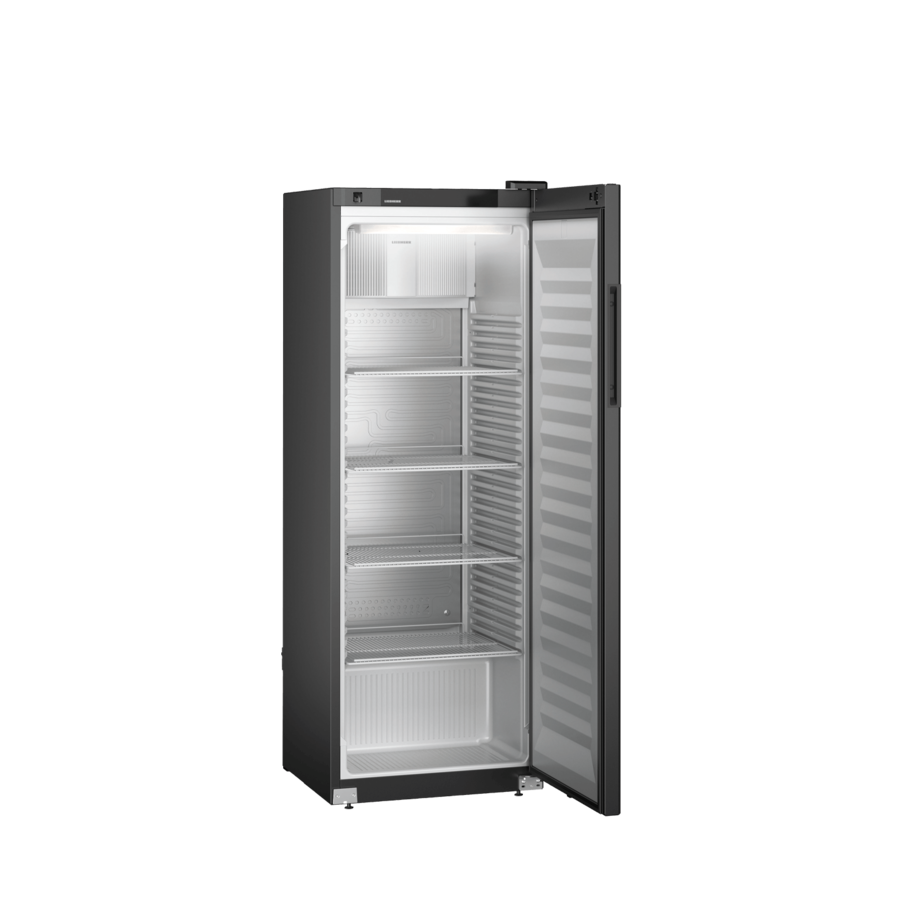 Kühlschrank | Stahl | Schwarz | 327 Liter | H 168,4 x B 59,7 cm | 220-240 V
