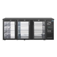 Polar U-Series Bar Kühlschrank mit 3 Türen Display - 86(H) x 200,2(B) x 53,5(T)cm