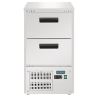 Polar G-Series Thekenkühlschrank mit 2 GN-Schubladen - 86,85(H) x 47,8(B) x 70(T)cm