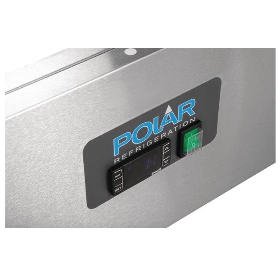 Polar G-Serie 1-Tür Gefrierwerkbank Saladette 88L - 87(H) x 47,8(B) x 70(T)cm