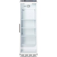 Gefrierschrank | Edelstahl | Abschließbare Glastür | 365 L | 185(H)x60(W)×60(T) cm