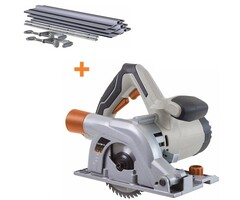 Batavia T-RAXX invalzaag 1050 watt 110 mm. Incl. zaaggeleider BT-PS004