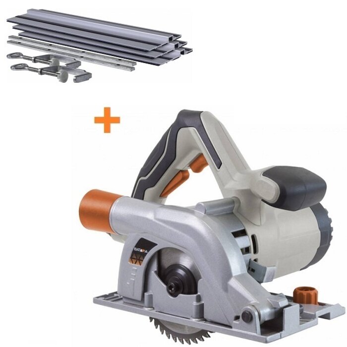 Batavia T-RAXX invalzaag 1050 watt 110 mm. Incl. zaaggeleider BT-PS004