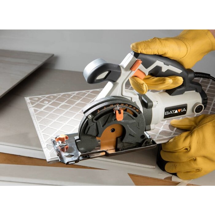 Batavia THOR multi-materiaal invalcirkelzaag 1000 watt incl. zaaggeleider