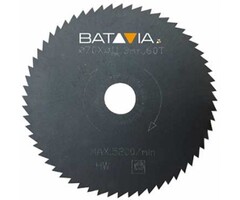 Batavia RACER HSS zaagbladen - 2 stuks –∅ 70 MM x 1,4 MM x 60 tanden van WorkZone