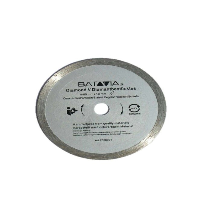 Batavia MAXX SAW & XXL SPEED SAW zaagbladenset – 6 stuks – in aluminium koffer