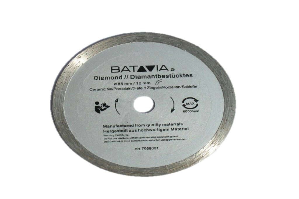 Batavia MAXX SAW & XXL SPEED SAW zaagbladenset – 6 stuks – in aluminium koffer