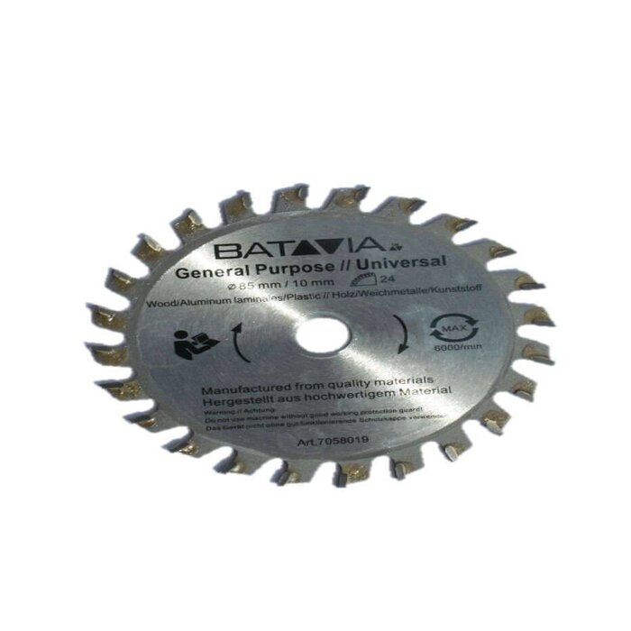 Batavia MAXX SAW & XXL SPEED SAW zaagbladenset – 6 stuks – in aluminium koffer