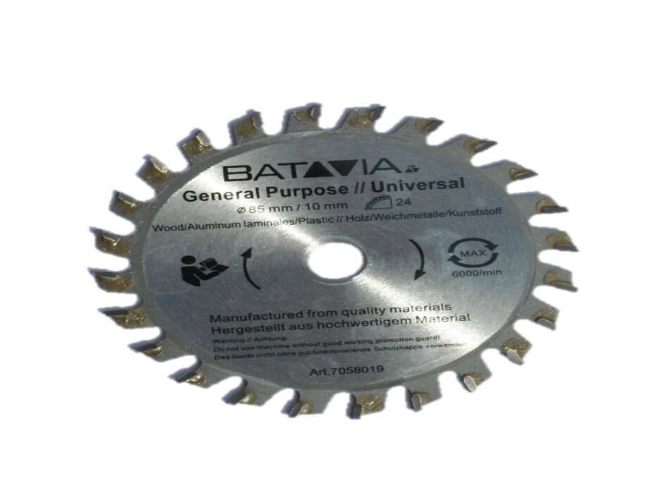Batavia MAXX SAW & XXL SPEED SAW zaagbladenset – 6 stuks – in aluminium koffer