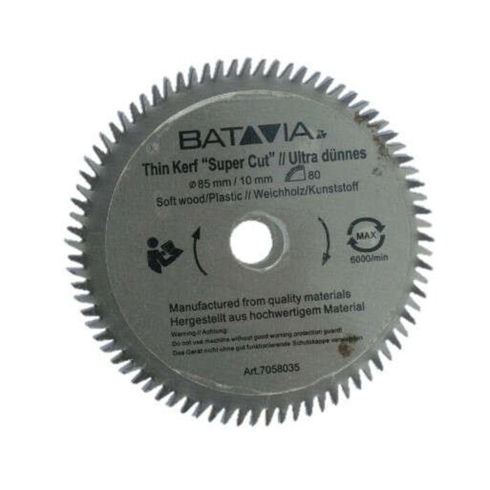 Batavia MAXX SAW & XXL SPEED SAW zaagbladenset – 6 stuks – in aluminium koffer