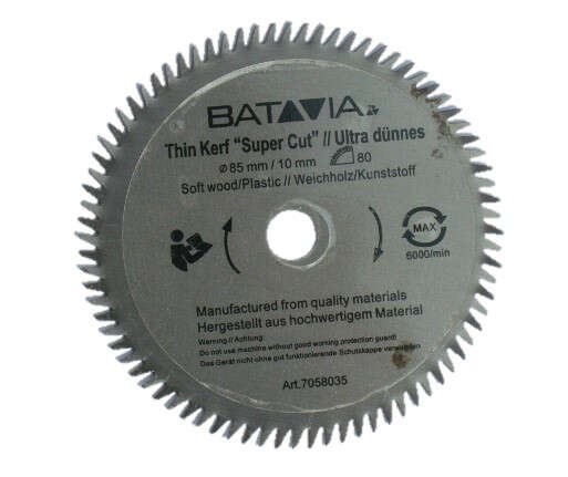 Batavia MAXX SAW & XXL SPEED SAW zaagbladenset – 6 stuks – in aluminium koffer