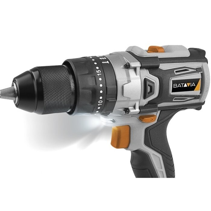 Batavia Batavia borstelloze accuboormachine met klopboorfunctie | Maxxpack Collectie